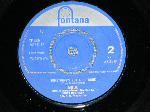 画像: MILLIE ( SMALL ) - MY BOY LOLLIPOP / 1964 UK ENGLAND ORIGINAL Used 7" Single 