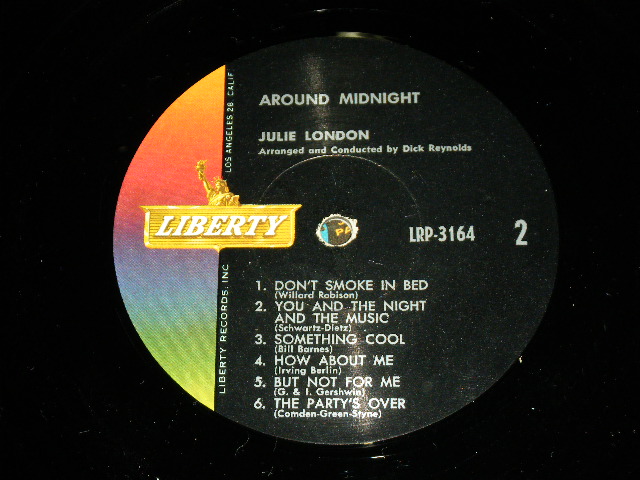 画像: JULIE LONDON - AROUND MIDNIGHT ( Ex++/Ex+++ ) / 1960 US ORIGINAL MONO Used  LP 