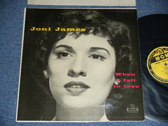 画像1: JONI JAMES - WHEN I  FALL IN LOVE  ( Ex++.Ex/Ex+++ ) / 1955 US America ORIGINAL YELLOW LABEL MONO Used  LP