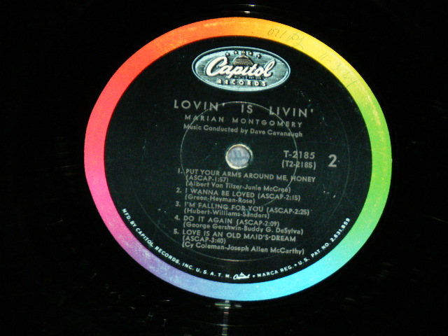 画像: MARIAN MONTGOMERY - LOVIN' IS LIVIN' (MINT/MINT Like a new) /1964 US AMERICA ORIGINAL "BLACK with RAINBOW Label" STEREO Used LP 