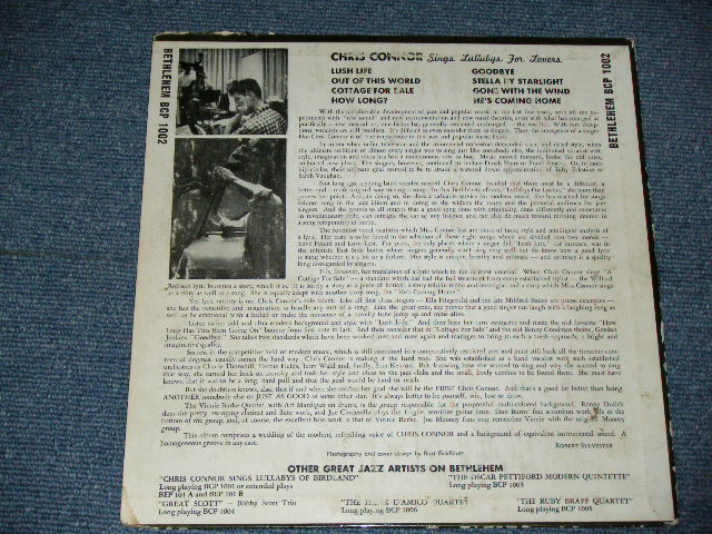 画像: CHRIS CONNOR - SINGS LULLABY FOR LOVERS / 1954 US AMERICA ORIGINAL Maroon Color and 1st Press Design Label MONO Used 10" inch LP 