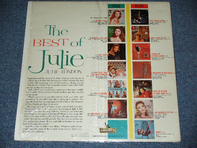 画像: JULIE LONDON - THE BEST OF (mint-/eX+++ ) / 1962 US ORIGINAL MONO LP