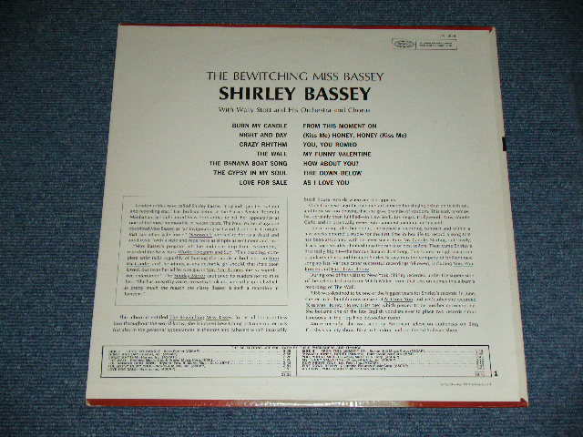 画像: SHIRLEY BASSEY - THE BEWITCHING MISS BASSEY / 1962 US AMERICA ORIGINAL MONO Used LP 