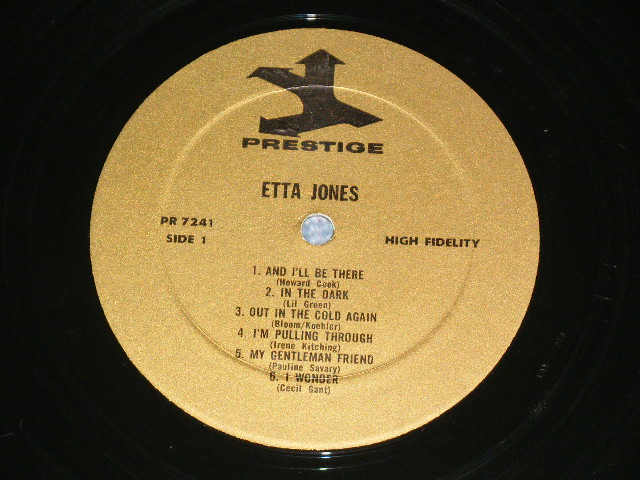 画像: ETTA JONES - LONELY AND BLUES   /   US 3rd Press? GOLD Label Used  LP  
