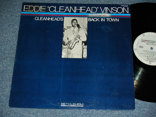 画像1: EDDIE "CLEANHEAD" VINSON  - CLEANHEAD BACK IN TOWN /  1978' US AMERICA ORIGINAL PROMO  Used  LP  