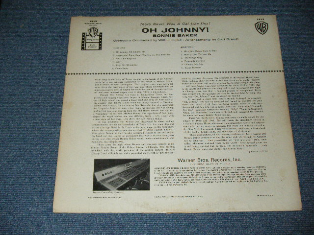 画像: BONNIE BAKER - OH JOHNNY!  (Ex+++/MINT- STOL, STMPOBC) / 1959 US AMERICA ORIGINAL STEREO Used LP 