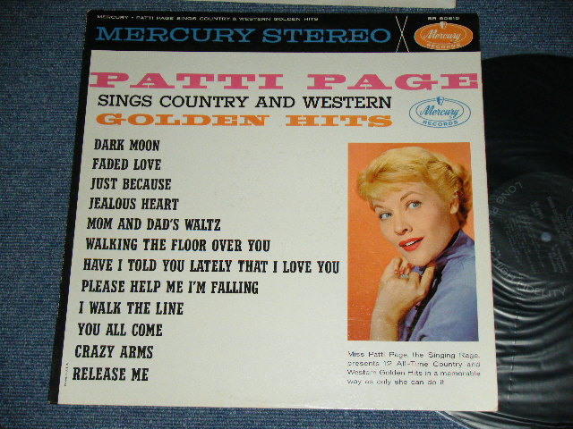 画像1: PATTI PAGE - SINGS COUNTRY AND WESTERN GOLDEN HITS ( Ex++/Ex- )  /1961 US ORIGINAL STEREO Used LP