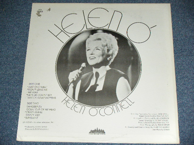 画像: HELEN O'CONELLE - HELEN O' / 1970's US AMERICA ORIGINAL Used LP 