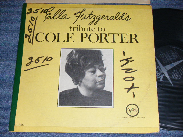 画像1: ELLA FITZGERALD - TRIBUTE TO COLE PORTER /  1964 US ORIGINAL "MGM Credit at Bottom Label" MONO Used LP 