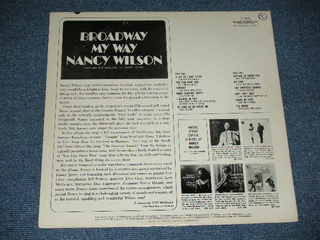 画像: NANCY WILSON  - BROADWAY-MY WAY  ( Ex+/Ex+++ ) / 1963 US ORIGINAL MONO Used  LP