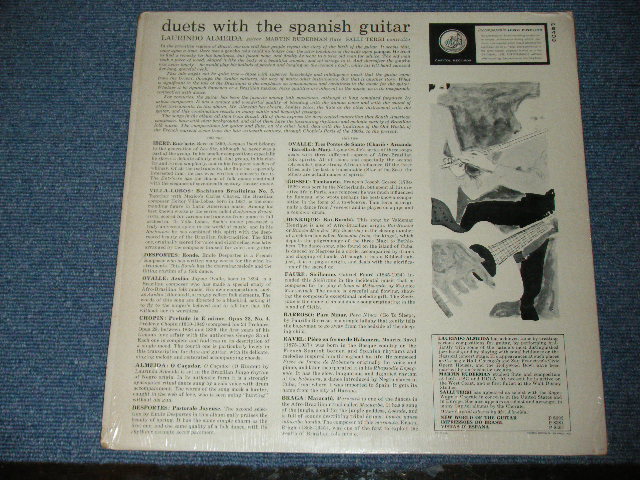 画像: LAURINDO ALMEIDA -  DUETS WITH THE SPANISH GUITAR / 1960's Version US AMERICA 2nd Press "BLACK with RAINBOW Capitol logo on TOP Label" Used  LP