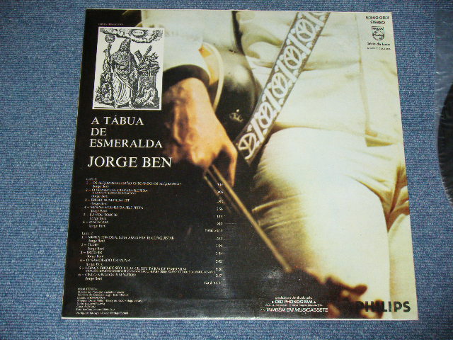 画像: JORGE BEN -  A TABUA DE ESMERALDA / 1974 BRAZIL  ORIGINAL STEREO Used  LP