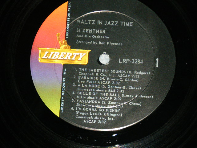 画像: SI ZENTNER - WALTZ IN JAZZ TIME  / 1962 US ORIGINAL MONO Used LP  