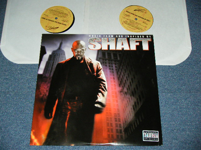 画像1: ost v.a. ( ISSAC HAYES,R.KELLY,DONELL JONES + more ...) - SHAFT / 2000 UUS AMERICA  ORIGINAL Brand New  2-LP