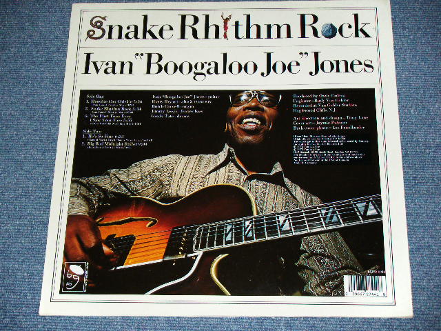 画像: IVAN "Boogaloo Joe" JONES - SNAKE RHYTHM ROCK   /  UK ENGLAND Reissue USED LP 