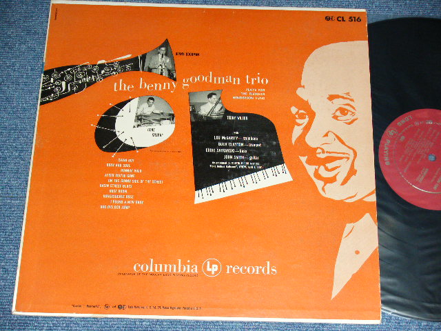 画像1: The BENNY GOODMAN TRIO - PLAYS FOR THE FLETCHER HENDERSON FUND/ 1953 US ORIGINAL "MAROON Label" MONO Used LP  