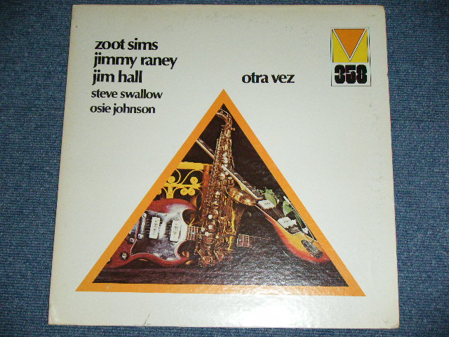 画像: ZOOT SIMS+JIMMY RANEY+JIM HALL - OTRA VEZ / 1972  US AMERICA ORIGINAL Used  LP  