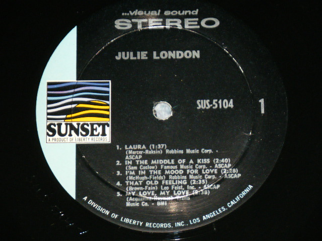 画像: JULIE LONDON - JULIE LONDON ( Ex+/Ex+++)  / 1968? US ORIGINAL STEREO Used LP