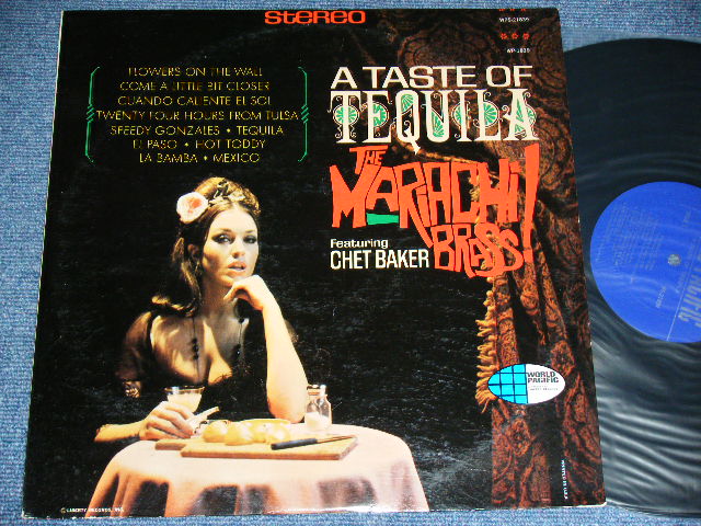 画像1: MARIACHI BRASS featuring  CHET BAKER  - A TASTE OF TEQUILLA  ( With JACK NITZSCHE & HAL BLAINE ) / 1966  US AMERICA ORIGINAL STEREO Used  LP  