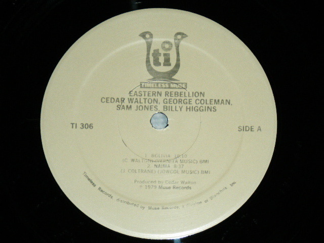 画像: CEDAR WALTON (+BILLY HIGGINS+GEORGE COLEMAN+SAM JONES) - EASTERN REBELLION / 1979 US AMERICA ORIGINAL Used LP  