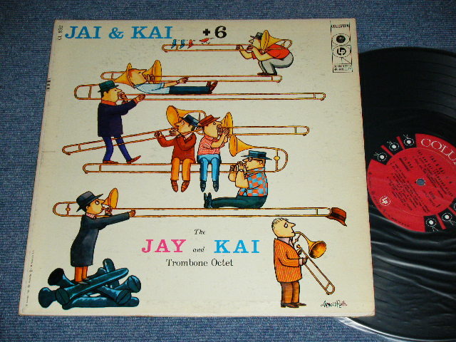 画像1: J.J. JAY JAY JOHNSON and KAI WINDING THE JAY and KAI TROMBONE6OCTET - JAY & KAI + 6  / 1959 US America ORIGINAL "6 EYES " Label MONO Used  LP