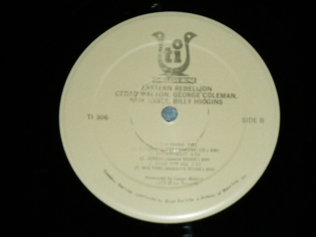 画像: CEDAR WALTON (+BILLY HIGGINS+GEORGE COLEMAN+SAM JONES) - EASTERN REBELLION / 1979 US AMERICA ORIGINAL Used LP  