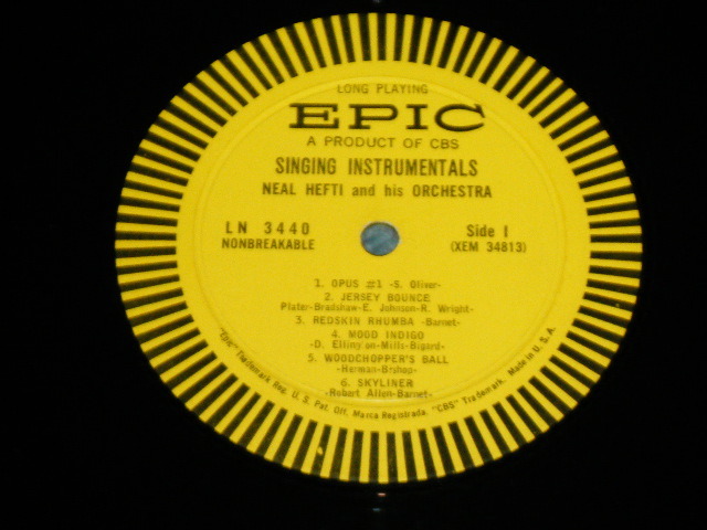 画像: NEAL HEFTI with RAY CHARLES CHOIR - SINGING INSTRUMENTALS ( Ex+++/Ex+++)  / 1958 US AMERICA ORIGINAL MONO Used  LP 
