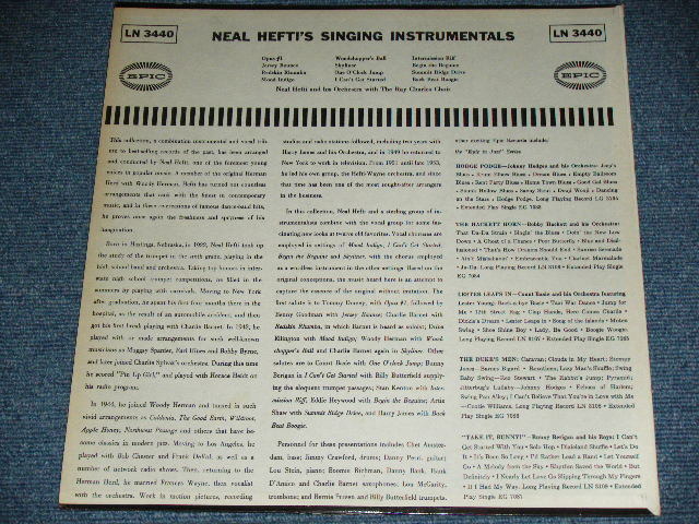 画像: NEAL HEFTI with RAY CHARLES CHOIR - SINGING INSTRUMENTALS ( Ex+++/Ex+++)  / 1958 US AMERICA ORIGINAL MONO Used  LP 