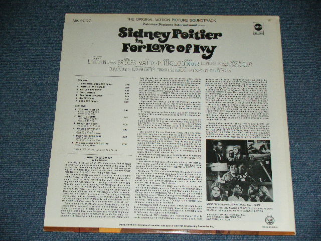画像: ost Sound TGrack ( QUINCY JONES + B.B. KING +... ) - FOR LOVE OF IVY / 1968 US AMERICA OIGINAL STEREO Used  LP 