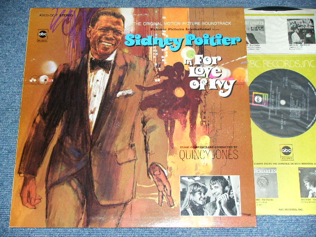 画像1: ost Sound TGrack ( QUINCY JONES + B.B. KING +... ) - FOR LOVE OF IVY / 1968 US AMERICA OIGINAL STEREO Used  LP 