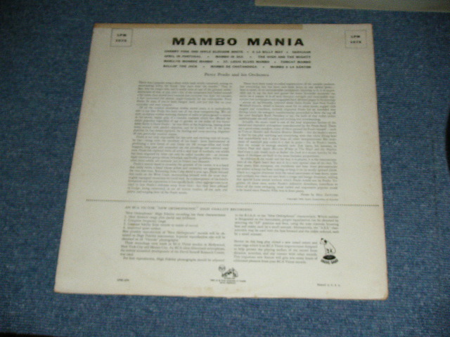 画像: PEREZ PRADO   MAMBO MANIA (Ex-/Ex+++ )  / 1955 US ORIGINAL MONO Used LP