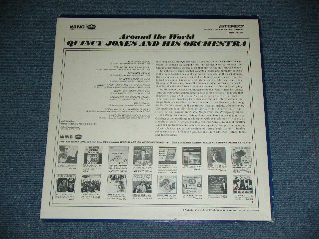 画像: QUINCY JONES - AROUND THE WORLD ( VG+++/Ex+)  / 1960's US AMERICA OIGINAL STEREO Used  LP 