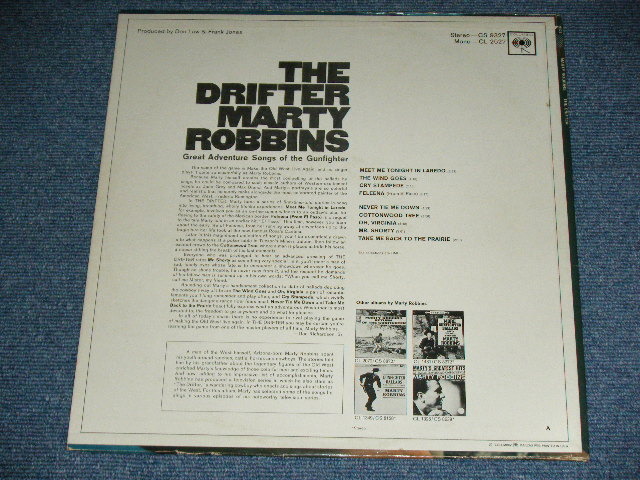 画像: MARTY ROBBINS -  THE DRIFER  ( Ex+/MINT-) / 1970's US AMERICA REISSUE STEREO Used LP 