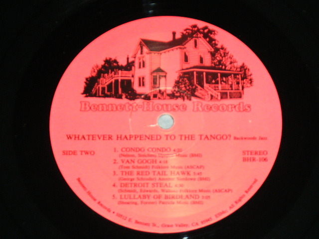 画像: BACKWOODS JAZZ - WHATEVER HAPPENED TO THE TANGO?  / 1986 US AMERICA ORIGINAL Used LP 