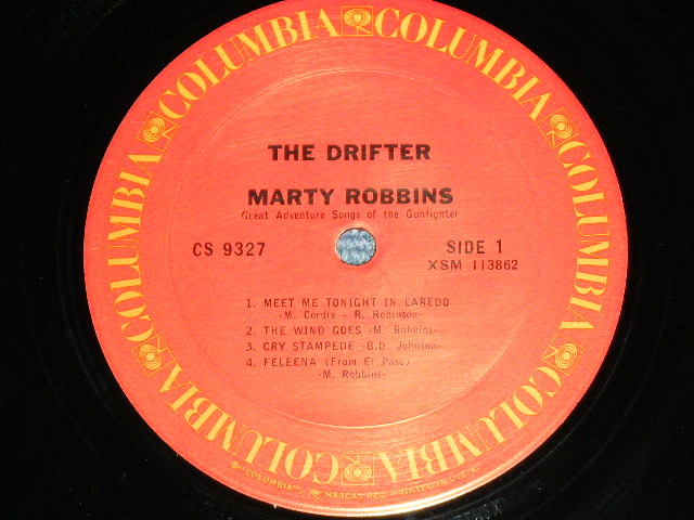 画像: MARTY ROBBINS -  THE DRIFER  ( Ex+/MINT-) / 1970's US AMERICA REISSUE STEREO Used LP 
