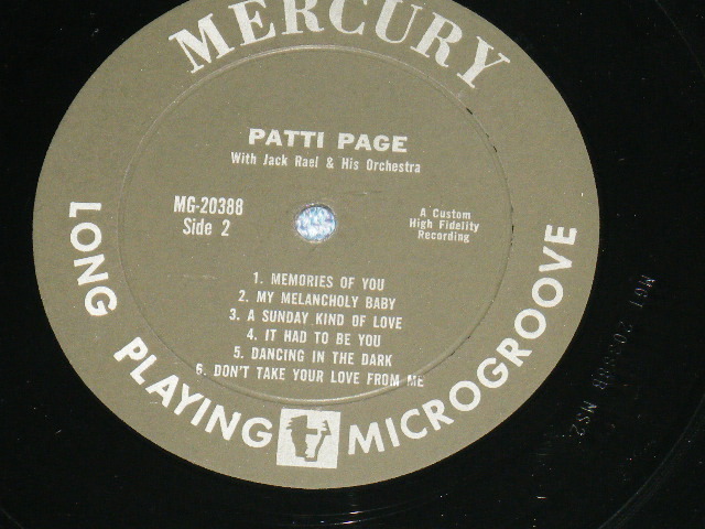 画像: PATTI PAGE   - I'VE HEARD THAT SONG BEFORE ( Ex++,Ex/Ex+ )  / 1959 US AMERICA ORIGINAL MONO Used LP 