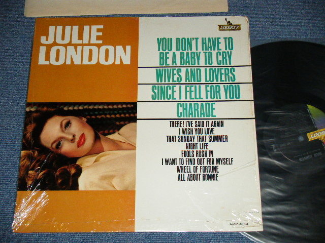 画像1: JULIE LONDON - YOU DON'T HAVE TO BE A BABY  TO CRY  ( Ex+++/Ex++ ) /1964 US AMERICA ORIGINAL MONO  Used LP