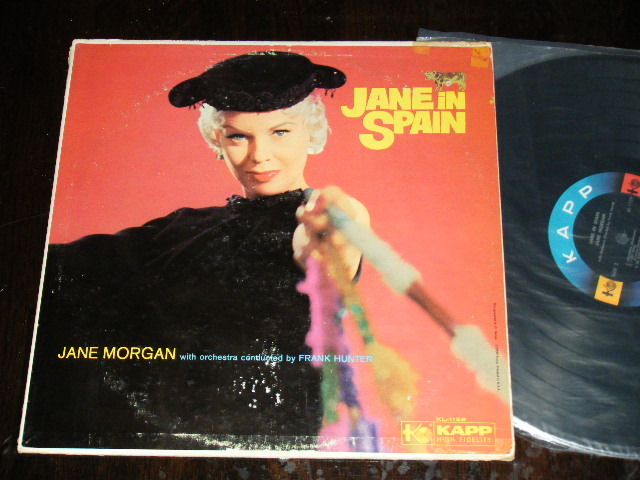 画像1: JANE MORGAN - JANE IN APAIN ( Ex-/MINT- ) / 1959  US AMERICA ORIGINAL MONO Used LP 