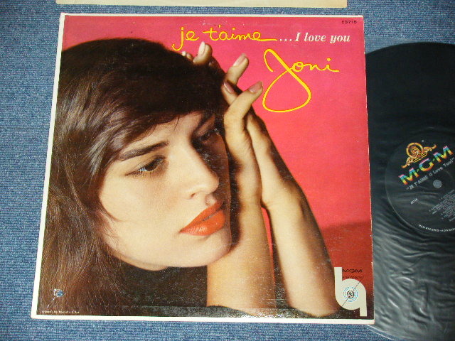 画像1: JONI JAMES - JE T'AIME (I LOVE YOU) ( Ex++/Ex+,Ex+++ ) / 1960 US ORIGINAL 2nd Press BLACK LABEL MONO Used LP