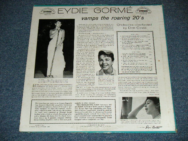 画像: EYDIE GORME - VAMPS THE ROARING 20'S  / 1958 US AMERICA ORIGINAL STEREO Used LP