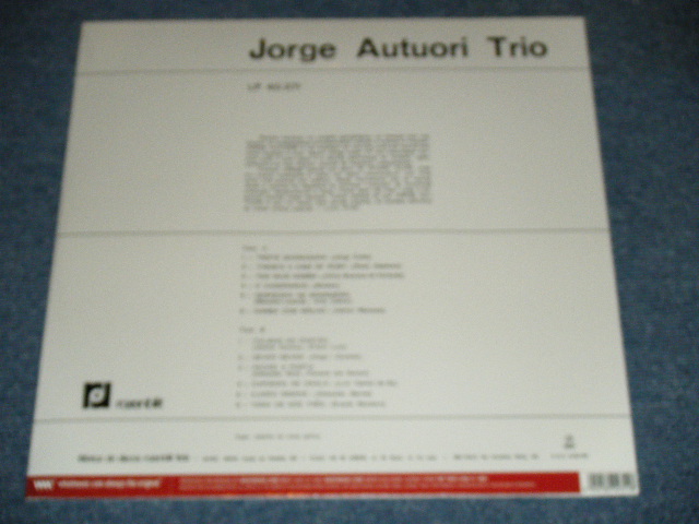 画像: JORGE AUTUORI TRIO ( BOSSA JAZZ DRUMMER ) -  VOL.1 ( Cover of POPS & BOSSA STANDARD Number ) /  UK ENGLAND Brand New SEALED LP 