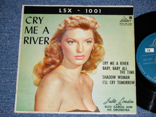 画像1: JULIE LONDON - CRY ME A RIVER (Ex+/Ex++ ) / 1955 US ORIGINAL MONO 45rpm EP