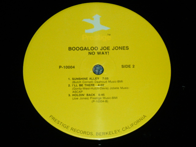 画像: IVAN BOOGALOO JOE JONES - NO WAY!  /  US AMERICA Limited REISSUE Used LP 