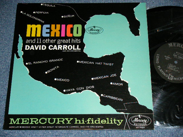 画像1: DAVID CARROLL and his ORCHESTRA -  MEXICO ( Ex+++/Ex+++ )  / 1962 US AMERICA ORIGINAL MONO Used  LP 