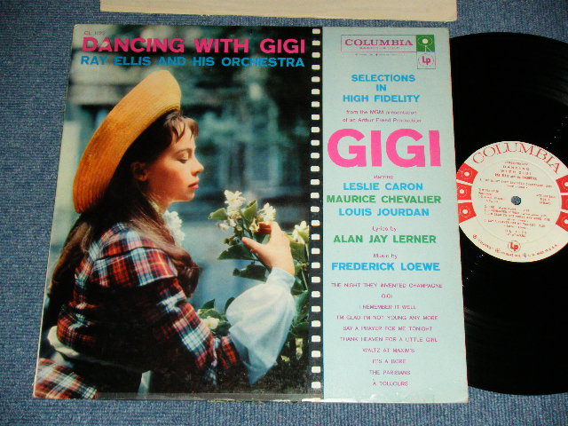 画像1: RAY ELLIS and His ORCHESTRA - DANCING WITH GIGI  ( Ex+/Ex+++ )  / 1958 US AMERICA ORIGINAL White Label PROMO STEREO Used  LP 