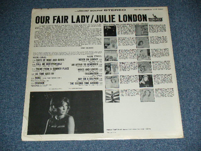 画像: JULIE LONDON - OUR FAIR LADY (MINT-/Ex+++ ) / 1965 US ORIGINAL STEREO Used LP with Outer Shrink wrap 