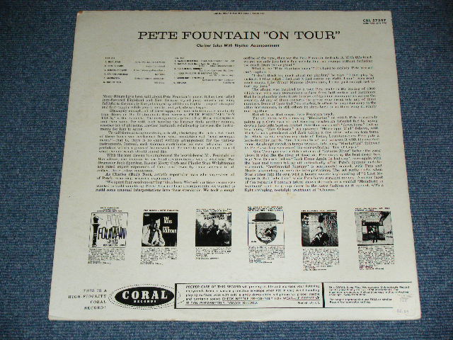 画像: PETE FOUNTAIN - ON TOUR  ( Ex++/MINT- )  / 1961 US AMERICA ORIGINAL MONO Used  LP 
