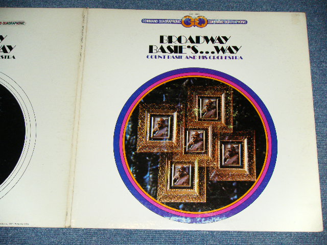 画像: COUNT BASIE - BROADWAY BASIE'S ...WAY  / 1972 US ORIGINAL QUAD QUADRAPHONIC  4 CHANNEL Used LP 