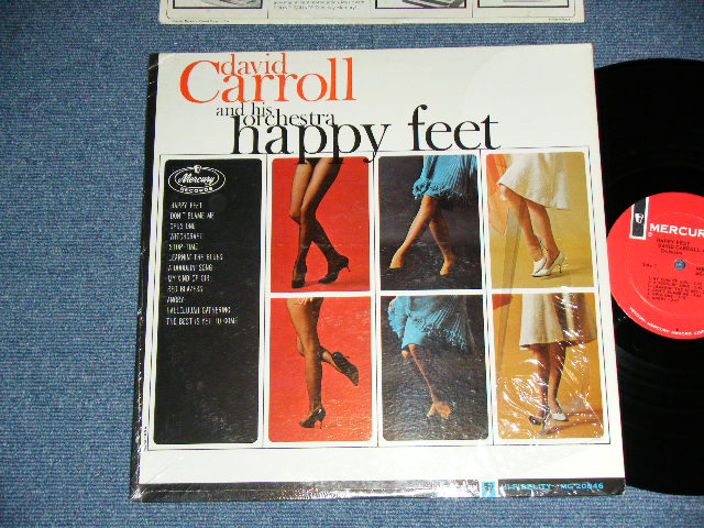 画像1: DAVID CARROLL and his ORCHESTRA -  HAPPY FEET( MINT-/Ex++ )  / 1962 US AMERICA ORIGINAL MONO Used  LP 