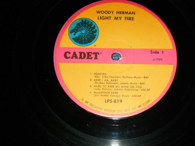 画像: WOODY HERMAN - LIGHT MY FIRE / 1969 US AMERICA ORIGINAL LP 